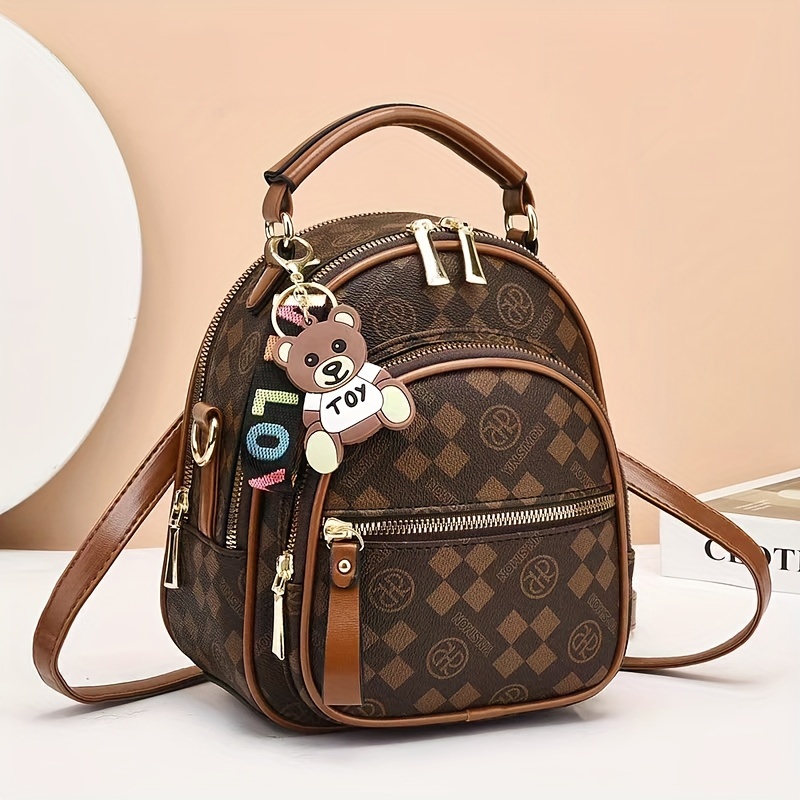 Luxury Bags For School - Fashion Trend Women's Backpack Soft Leather