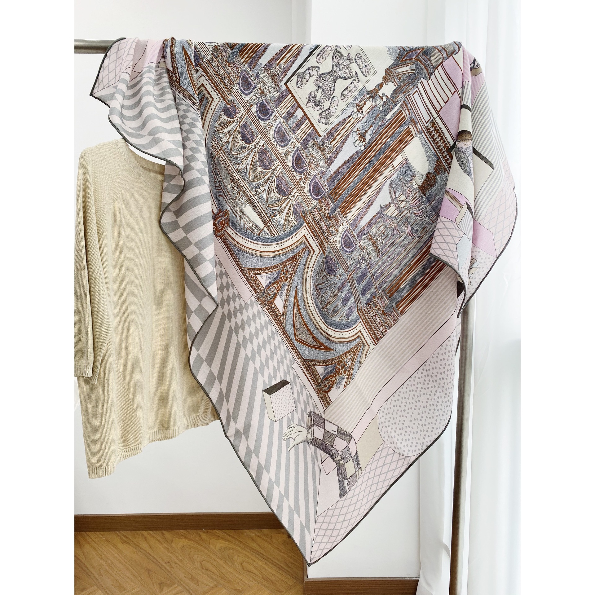 Winter Luxury Scarf Women Hand - Luxury Bags Hong Kong reseña y precio