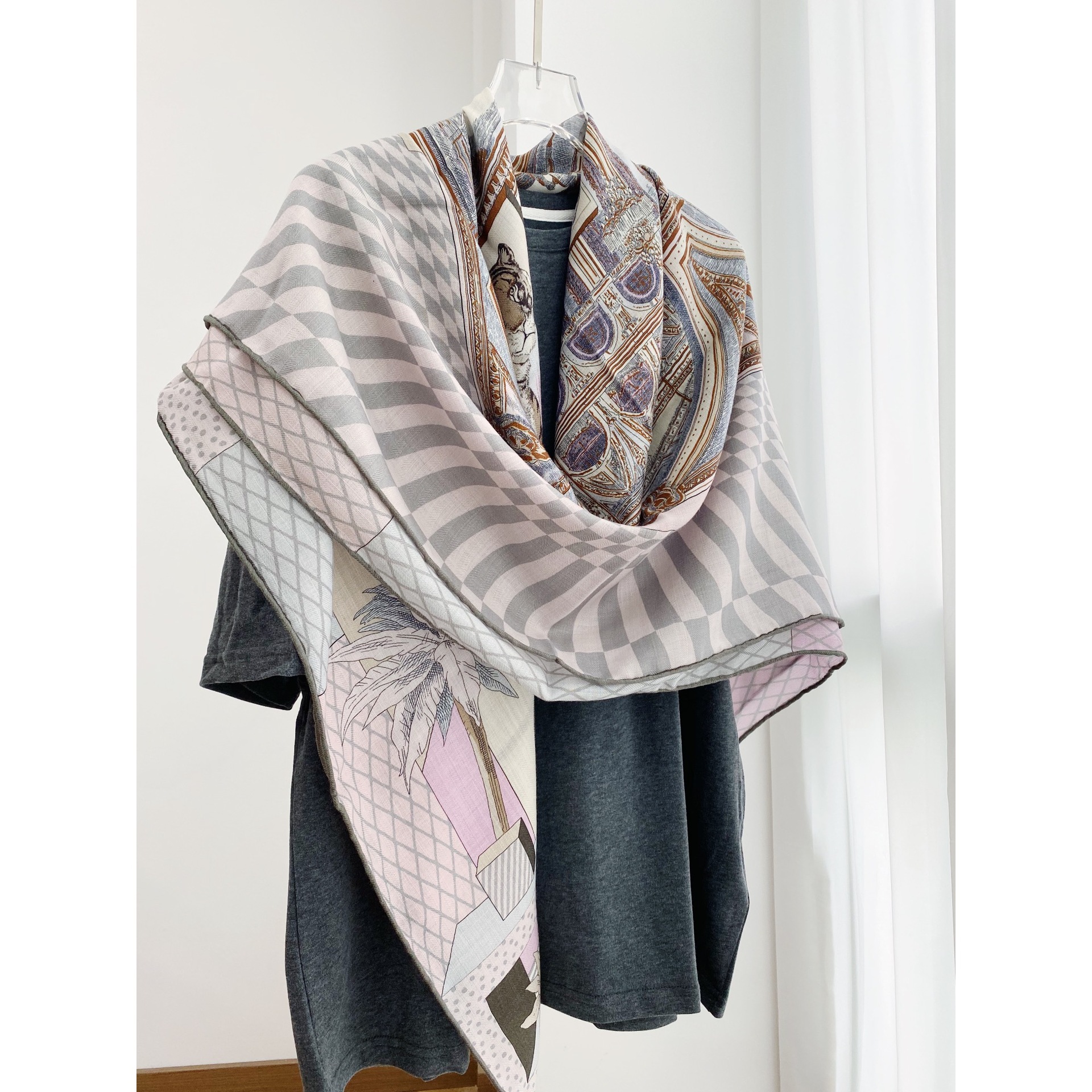 Winter Luxury Scarf Women Hand - Luxury Bags Hong Kong reseña y precio