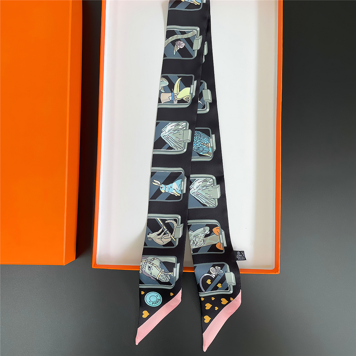 Brand Design Twill 100% Silk S - Luxury Bags Shopping reseña y precio