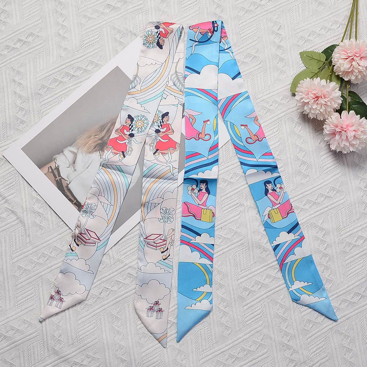 Women Hair Scarf 2024 New Bran - Luxury Bags Shopping reseña y precio