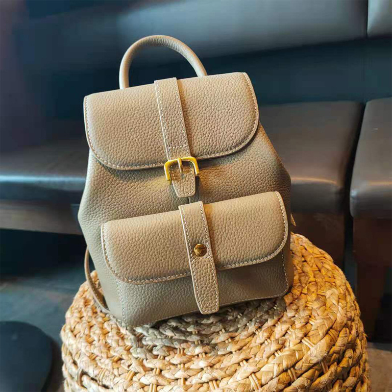 Genuine Cowhide Leather Women' - Luxury Bags For School reseña y precio