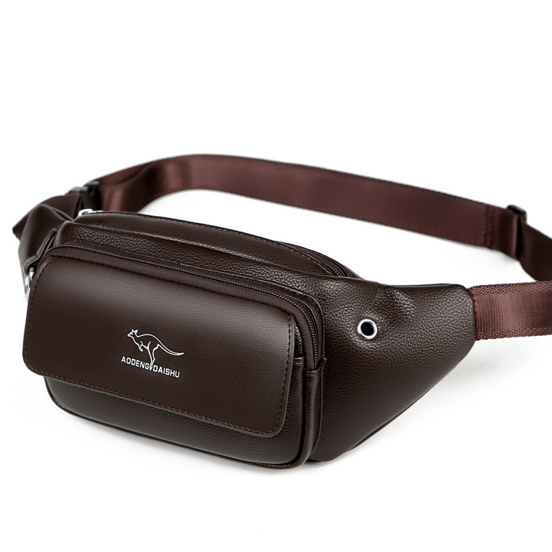 Luxury Brand Waist Bag Men Lea - Luxury Bags Shopping reseña y precio