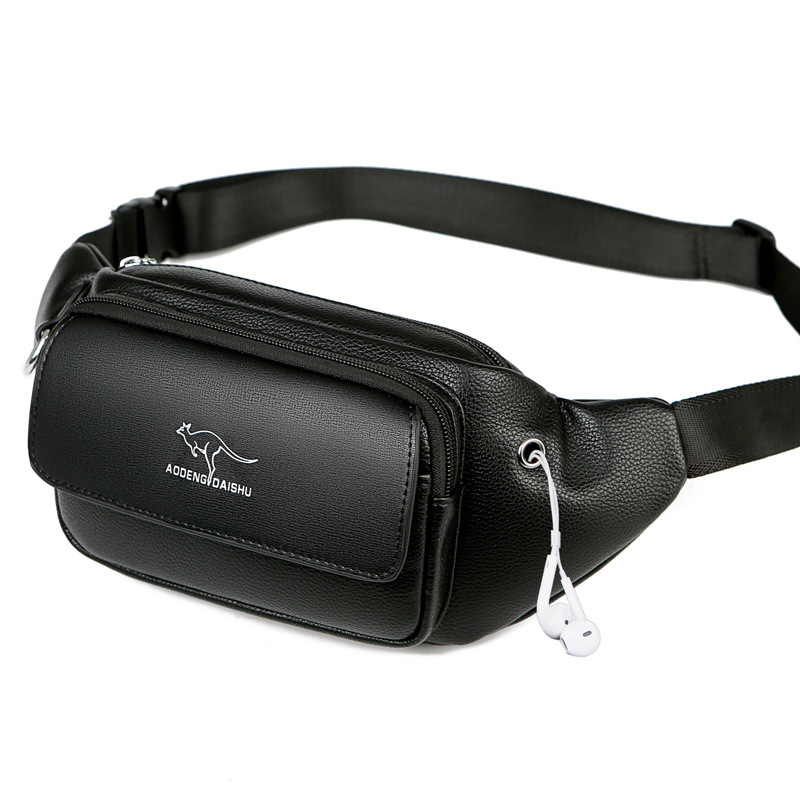 Luxury Brand Waist Bag Men Lea - Luxury Bags Shopping reseña y precio