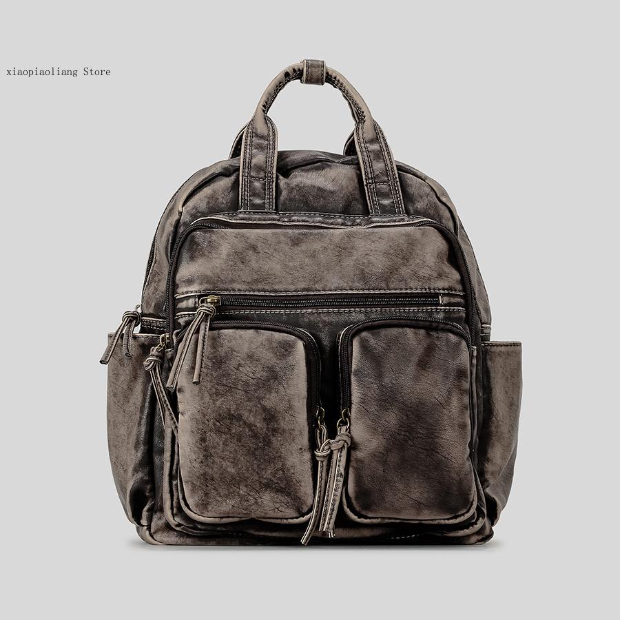Luxury Soft Washed Pu Leather  - Luxury High Quality Bags reseña y precio