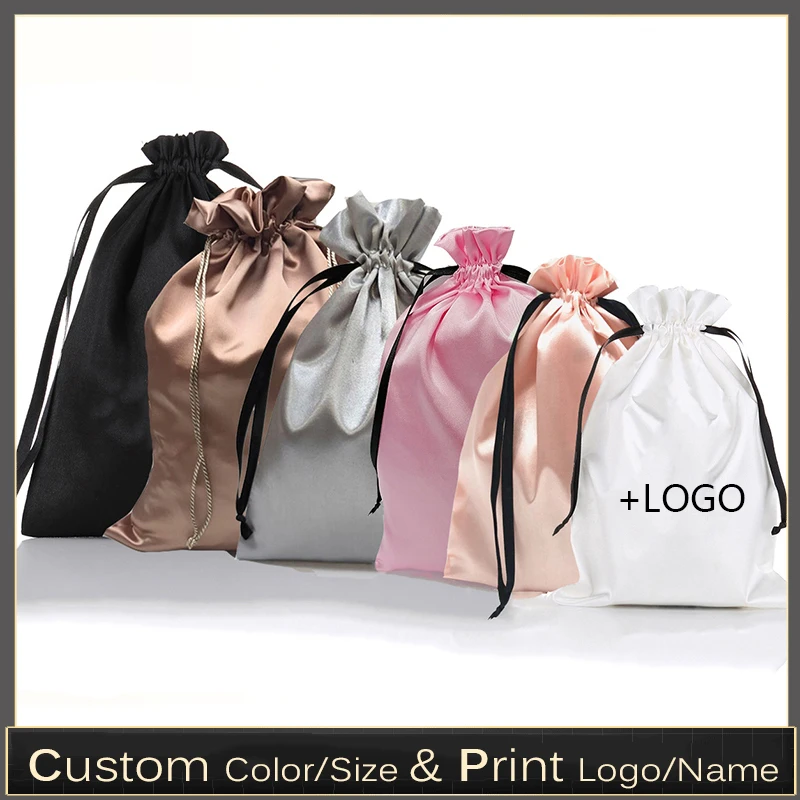 10PCS Custom Satin Extensions  - Luxury Bags For School reseña y precio