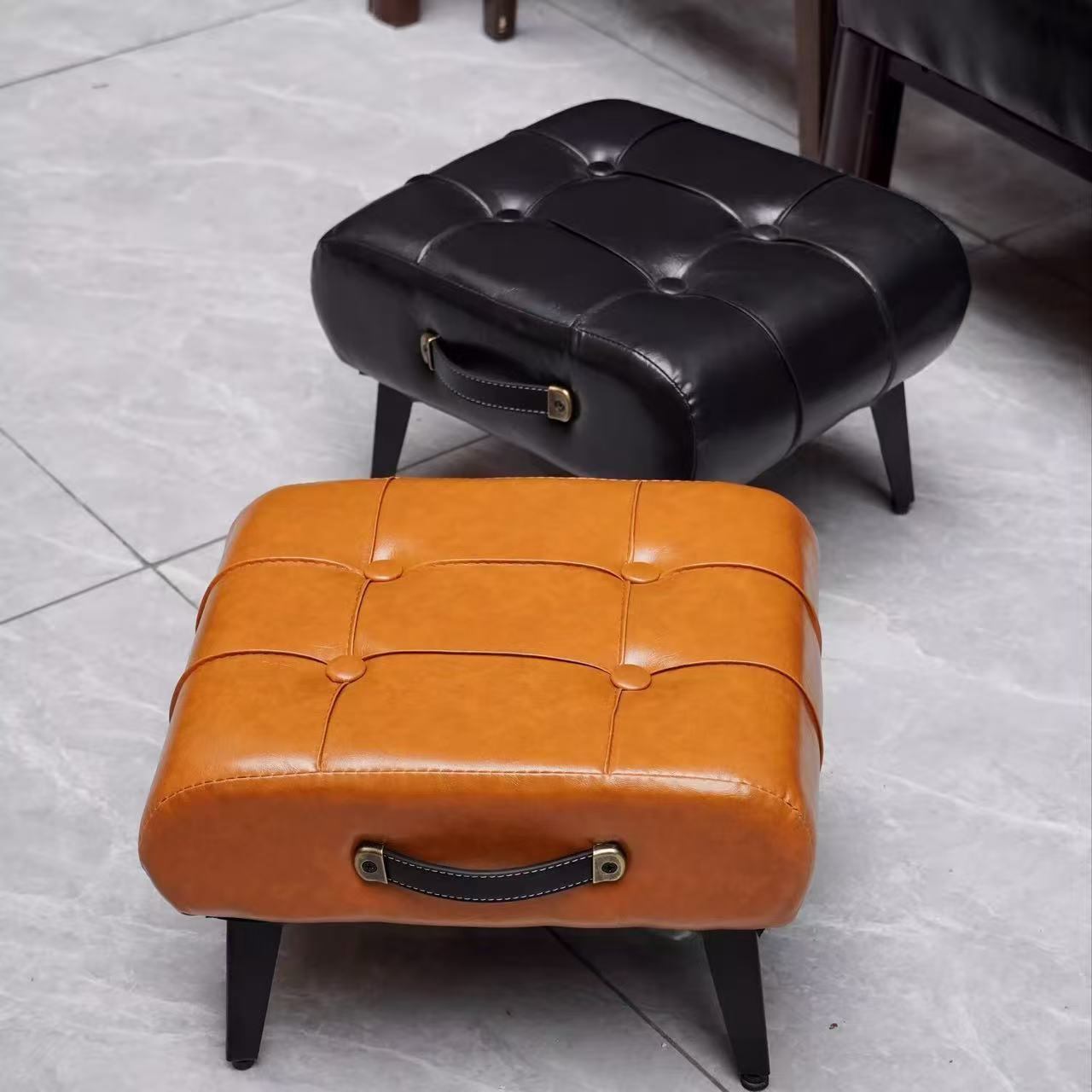 Small stool oil wax leather ho - Luxury Bags Entry reseña y precio
