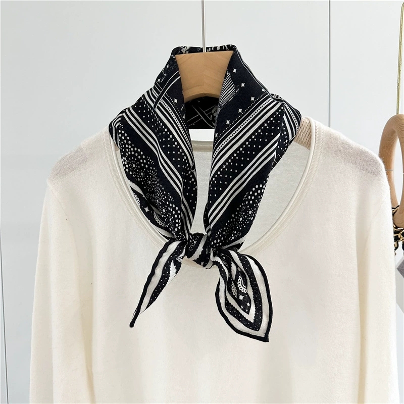 Black Soft Scarf Luxury Silk W - Luxury Bags Hong Kong reseña y precio
