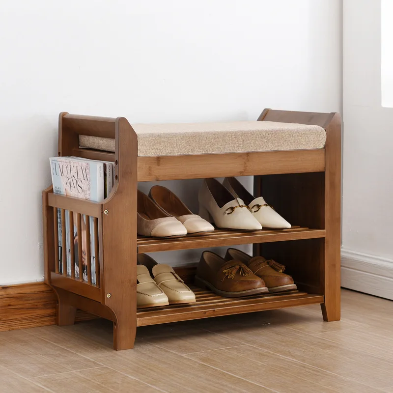 Sitting shoe cabinet, changing - Luxury Bags Entry reseña y precio