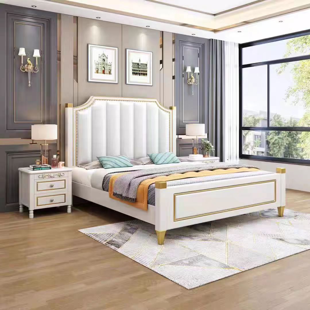 @#Modern European Wood Bed Fac - Luxury Bags Price reseña y precio