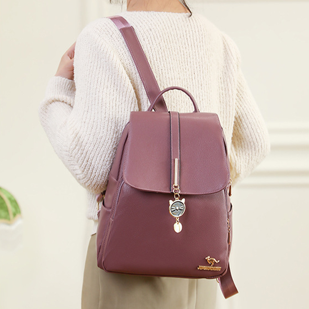 Luxury Women PU Leather Backpa - Luxury Bags For School reseña y precio