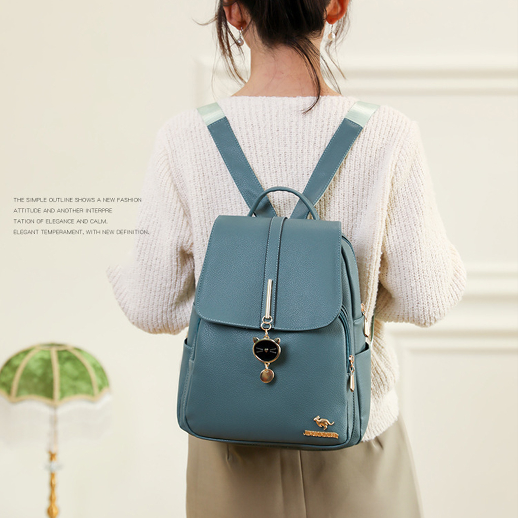 Luxury Women PU Leather Backpa - Luxury Bags For School reseña y precio