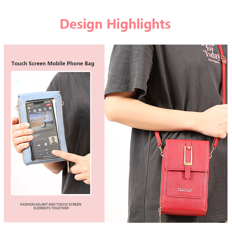 Touch Screen Cell Phone Women  - Wristlet Wallet Zipper reseña y precio