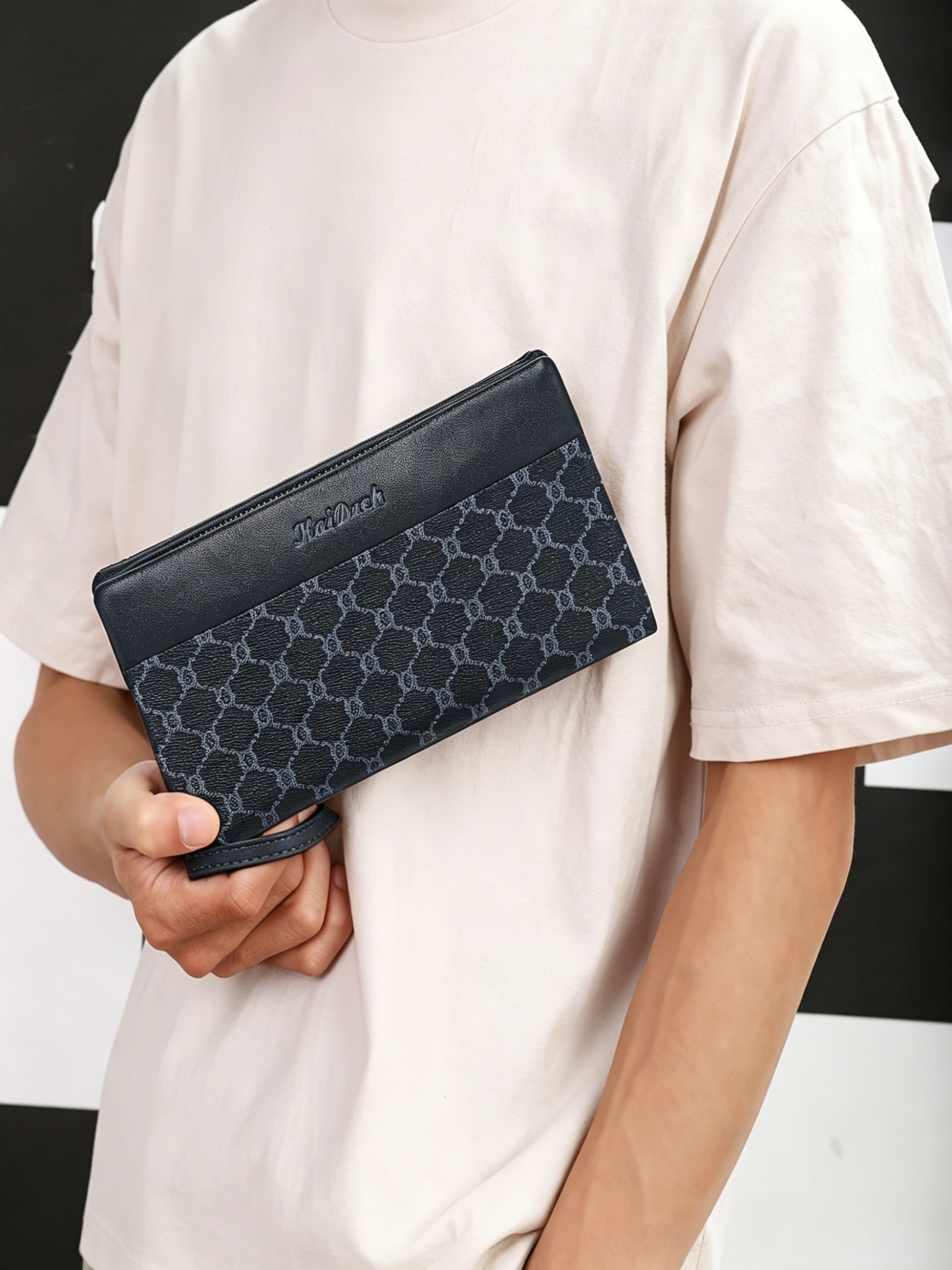 Men's Long Wristlet Wallet, La - Wristlet Wallet Zipper reseña y precio