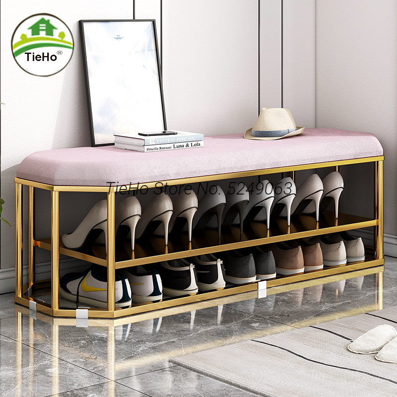 Changing Shoe Stool Household  - Luxury Bags Entry reseña y precio