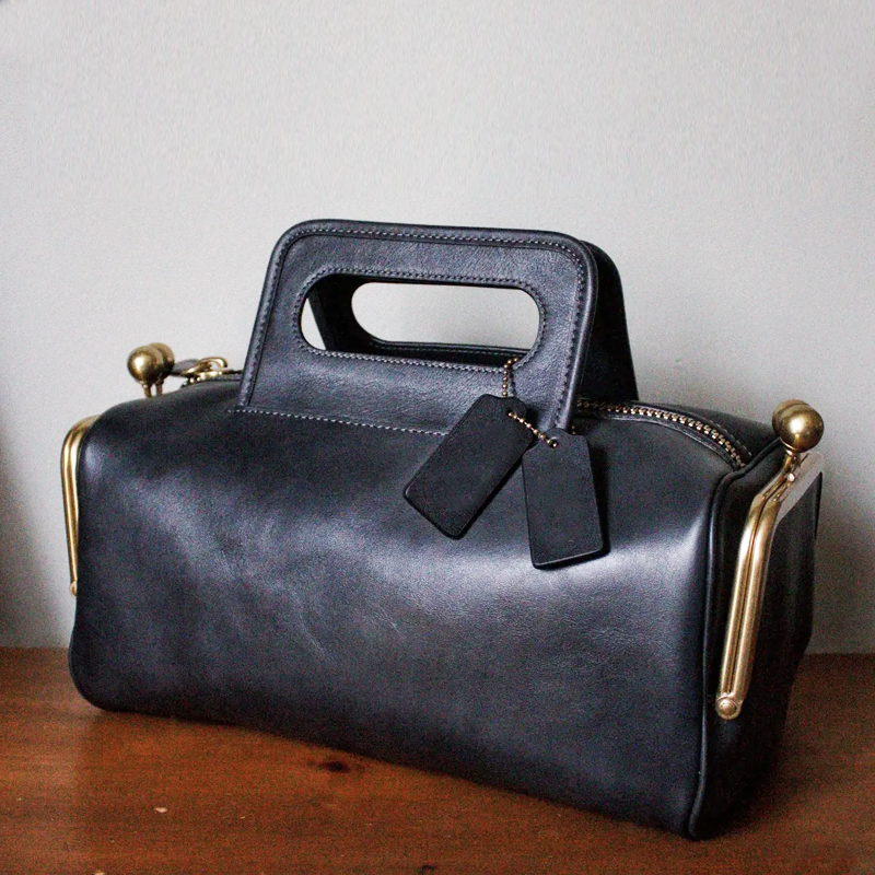 Box Double Entry Satchel Bags  - Luxury Bags Entry reseña y precio