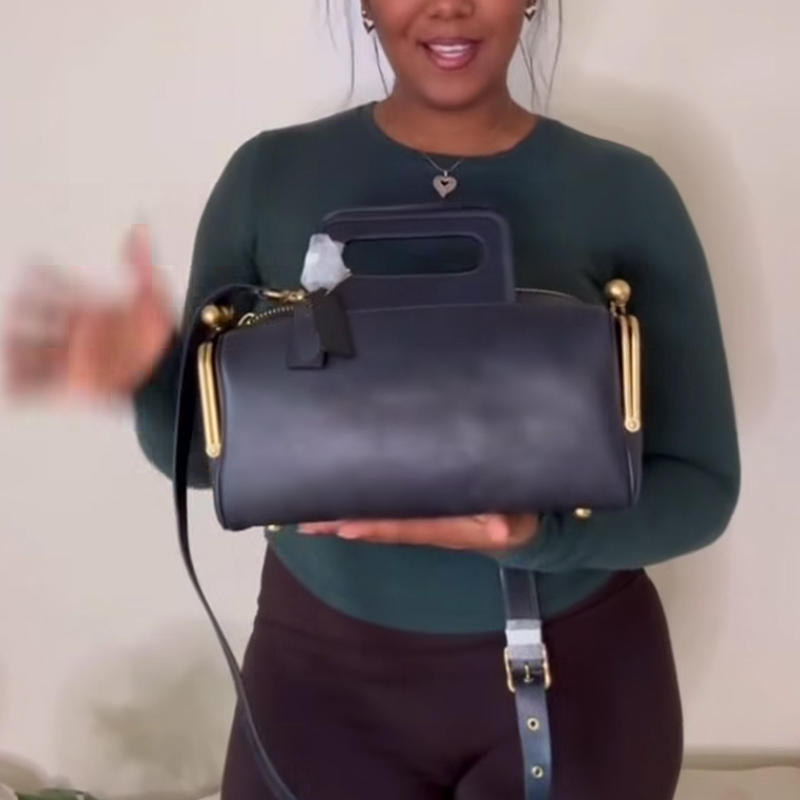 Box Double Entry Satchel Bags  - Luxury Bags Entry reseña y precio