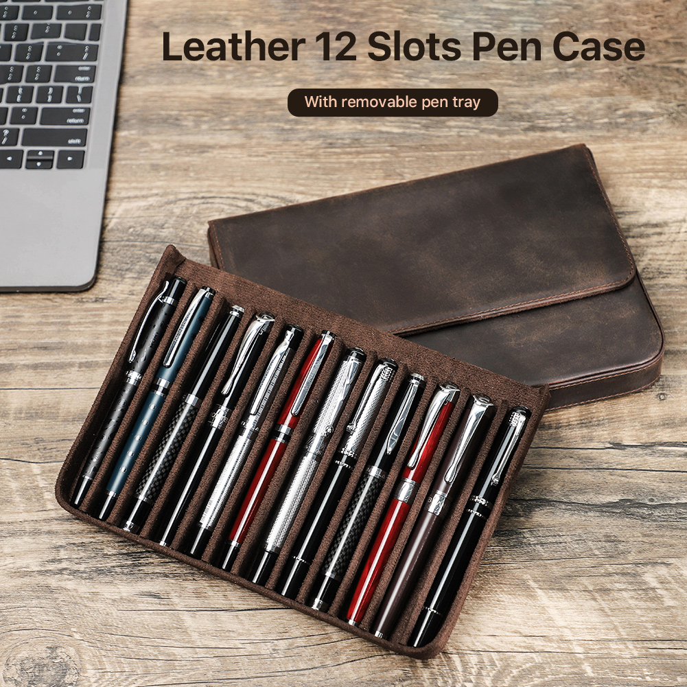 Luxury Genuine Leather 12 Slot - Luxury Bags For School reseña y precio