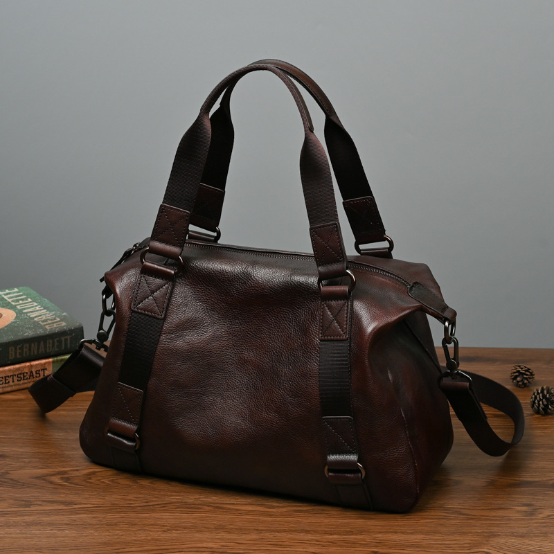  Fashion Luxury Men's Handbag - Luxury Bags For School reseña y precio