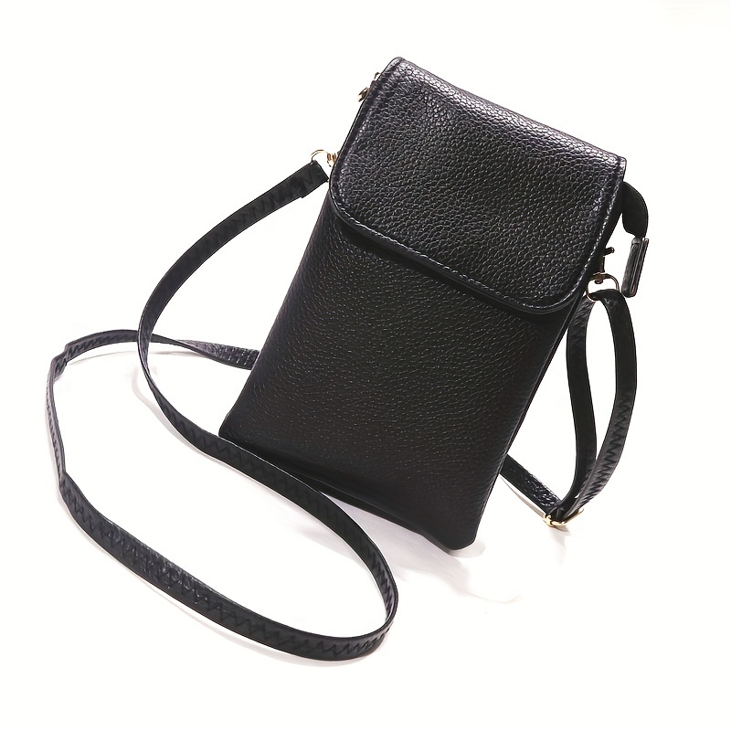 Women Leather Crossbody Phone  - Wristlet Wallet Zipper reseña y precio