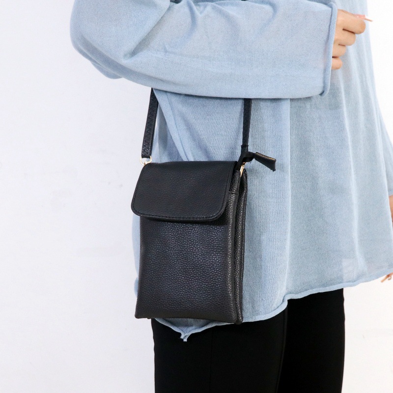 Women Leather Crossbody Phone  - Wristlet Wallet Zipper reseña y precio