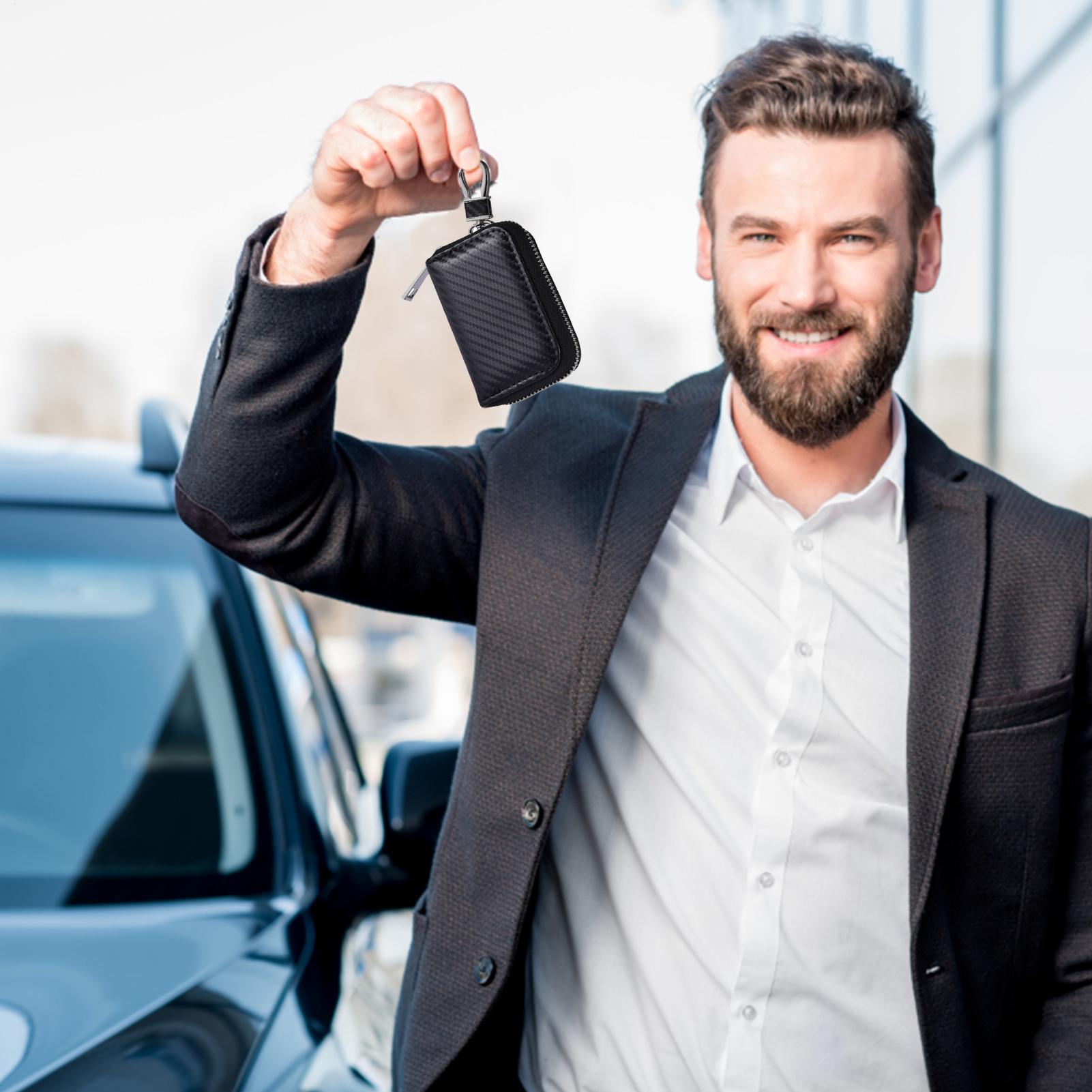 Luxury Leather Car Key Fob Pro - Luxury Bags Entry reseña y precio