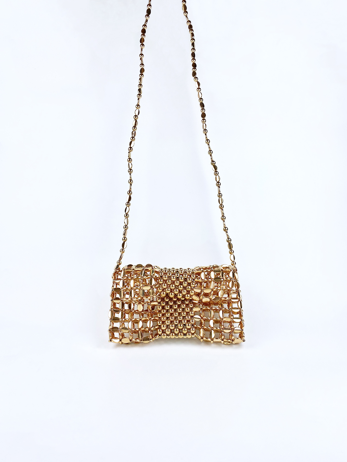 New niche design gold woven ch - Wristlet Wallet Zipper reseña y precio
