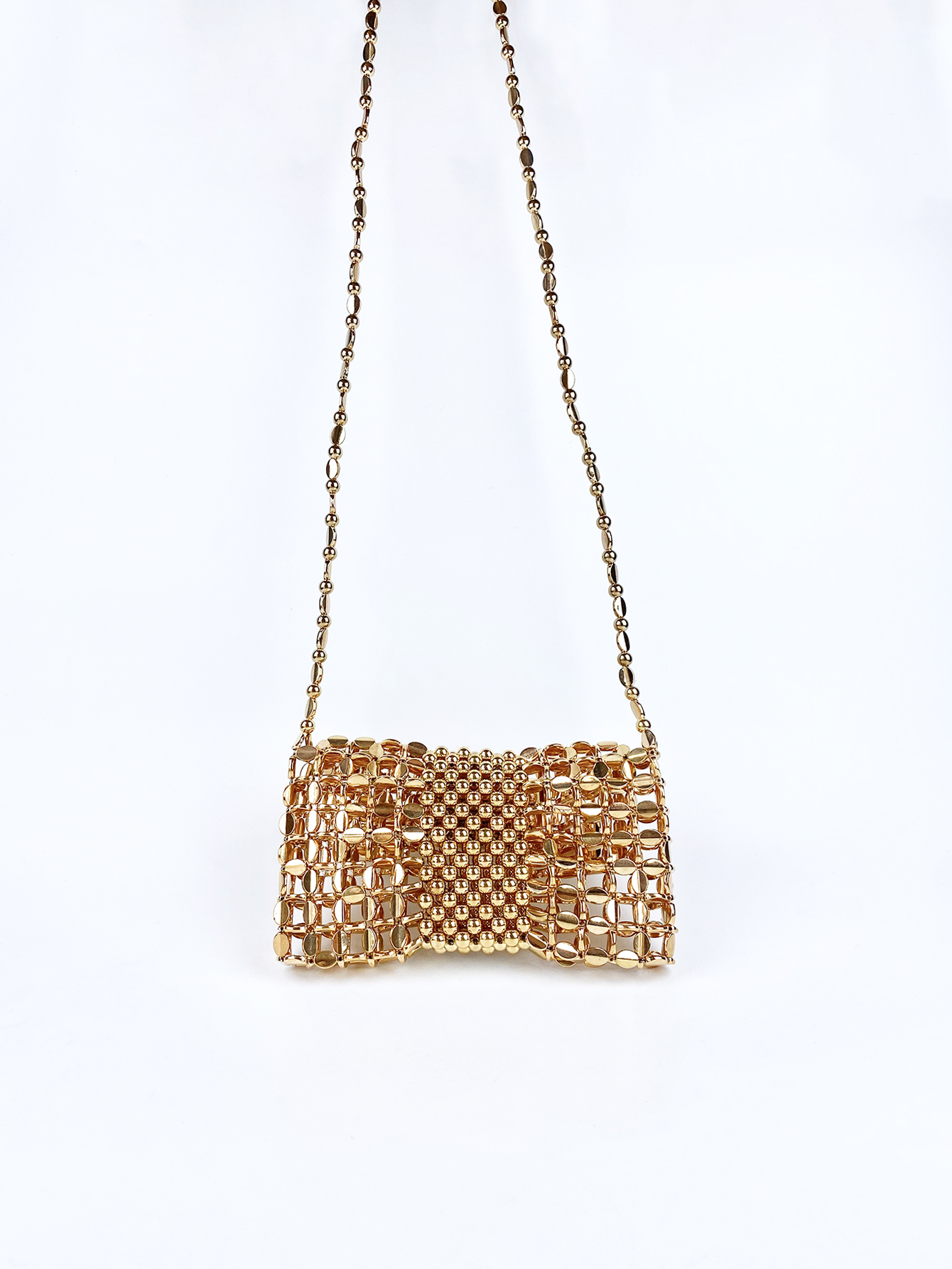 New niche design gold woven ch - Wristlet Wallet Zipper reseña y precio