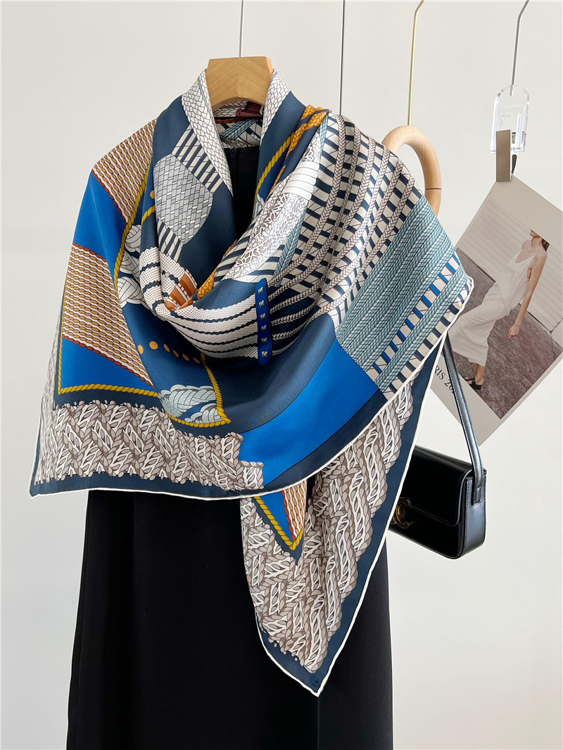 Silk Scarf Large Shawls Luxury - Luxury Bags Hong Kong reseña y precio