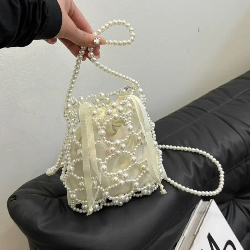 Fashion Beading Bucket Shoulde - Luxury Bags In Sale reseña y precio
