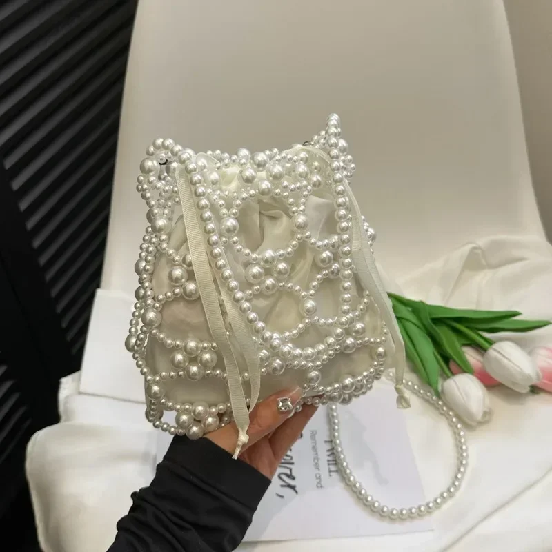 Fashion Beading Bucket Shoulde - Luxury Bags In Sale reseña y precio