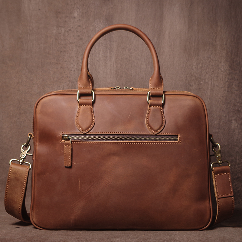 GURO Men Crazy Horse Cowhide B - Luxury Bags For School reseña y precio