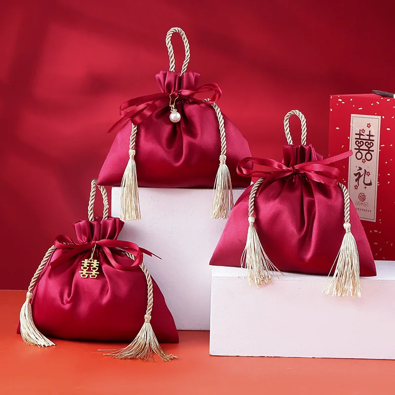 10PCS Luxury Packing Drawstrin - Luxury Bags For School reseña y precio