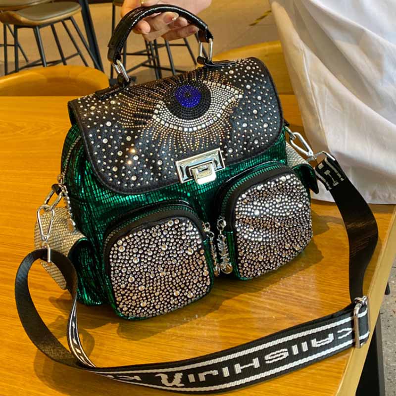Fashion Women Backpack Big Cap - Luxury Bags For School reseña y precio