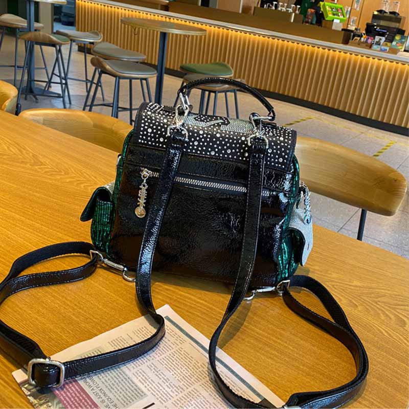 Fashion Women Backpack Big Cap - Luxury Bags For School reseña y precio