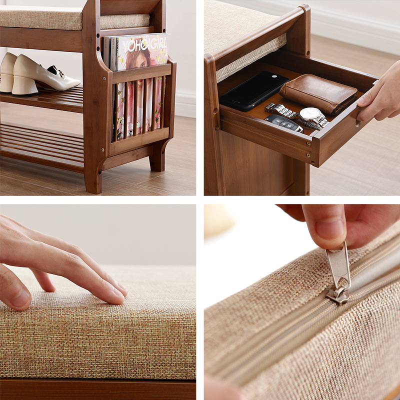 Retro style bamboo shoe cabine - Luxury Bags Entry Level reseña y precio