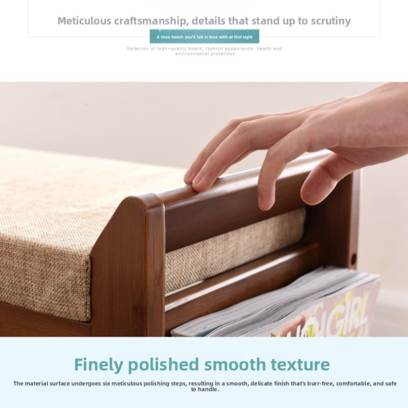 Retro style bamboo shoe cabine - Luxury Bags Entry Level reseña y precio