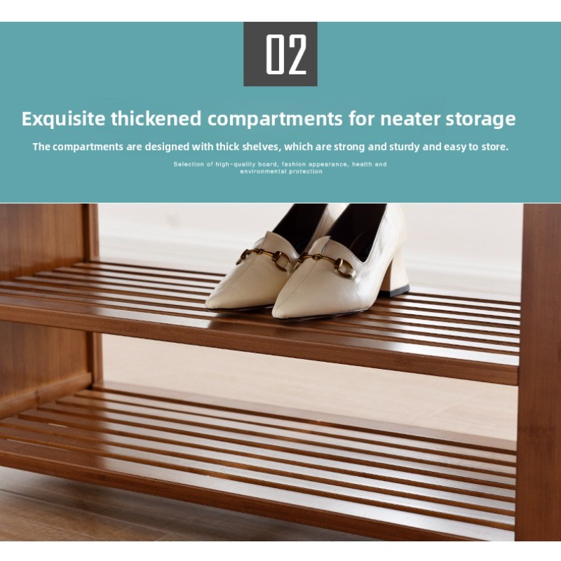 Retro style bamboo shoe cabine - Luxury Bags Entry Level reseña y precio