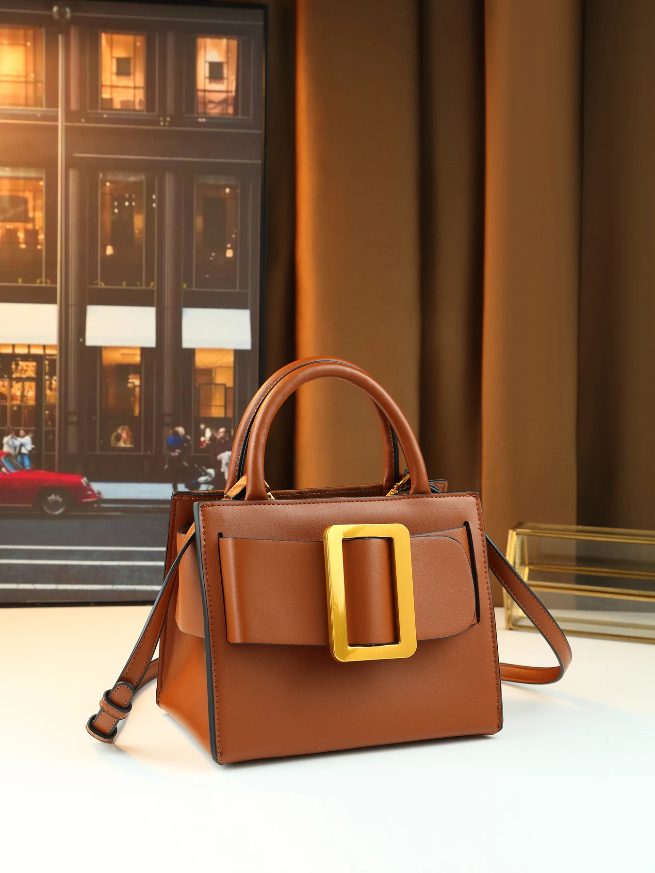 Retro Hong Kong style small sq - Luxury Bags Hong Kong reseña y precio