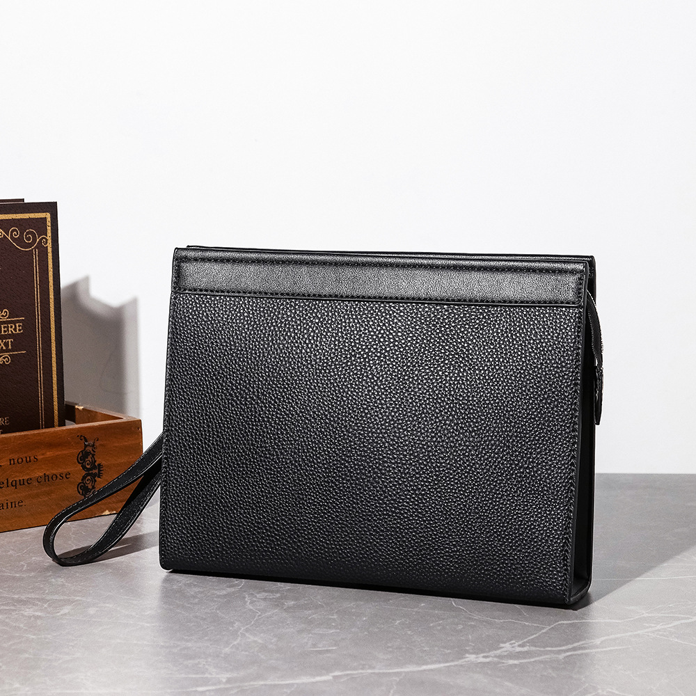 New Men Clutches Bags Man Wall - Wristlet Wallet Zipper reseña y precio