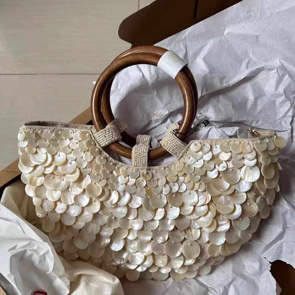 Exquisite Beaded Bag Handmade  - Wristlet Wallet Zipper reseña y precio