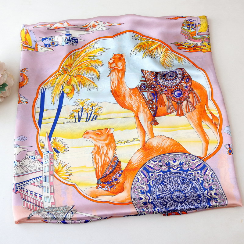 silk road Mulberry Satin Scarf - Luxury Bags Hong Kong reseña y precio