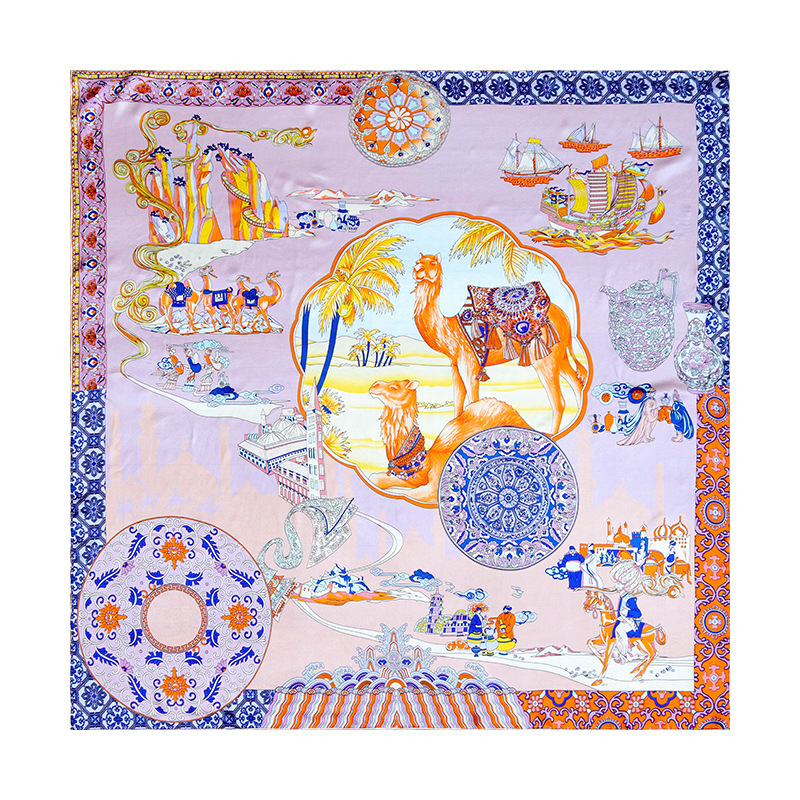 silk road Mulberry Satin Scarf - Luxury Bags Hong Kong reseña y precio