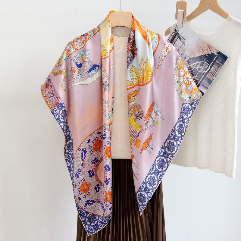 silk road Mulberry Satin Scarf - Luxury Bags Hong Kong reseña y precio