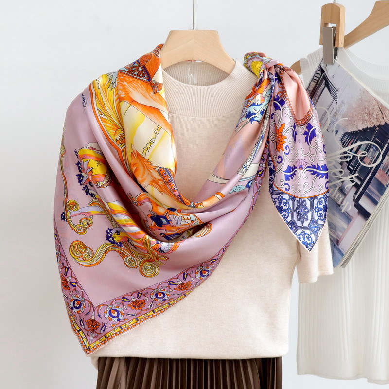 silk road Mulberry Satin Scarf - Luxury Bags Hong Kong reseña y precio