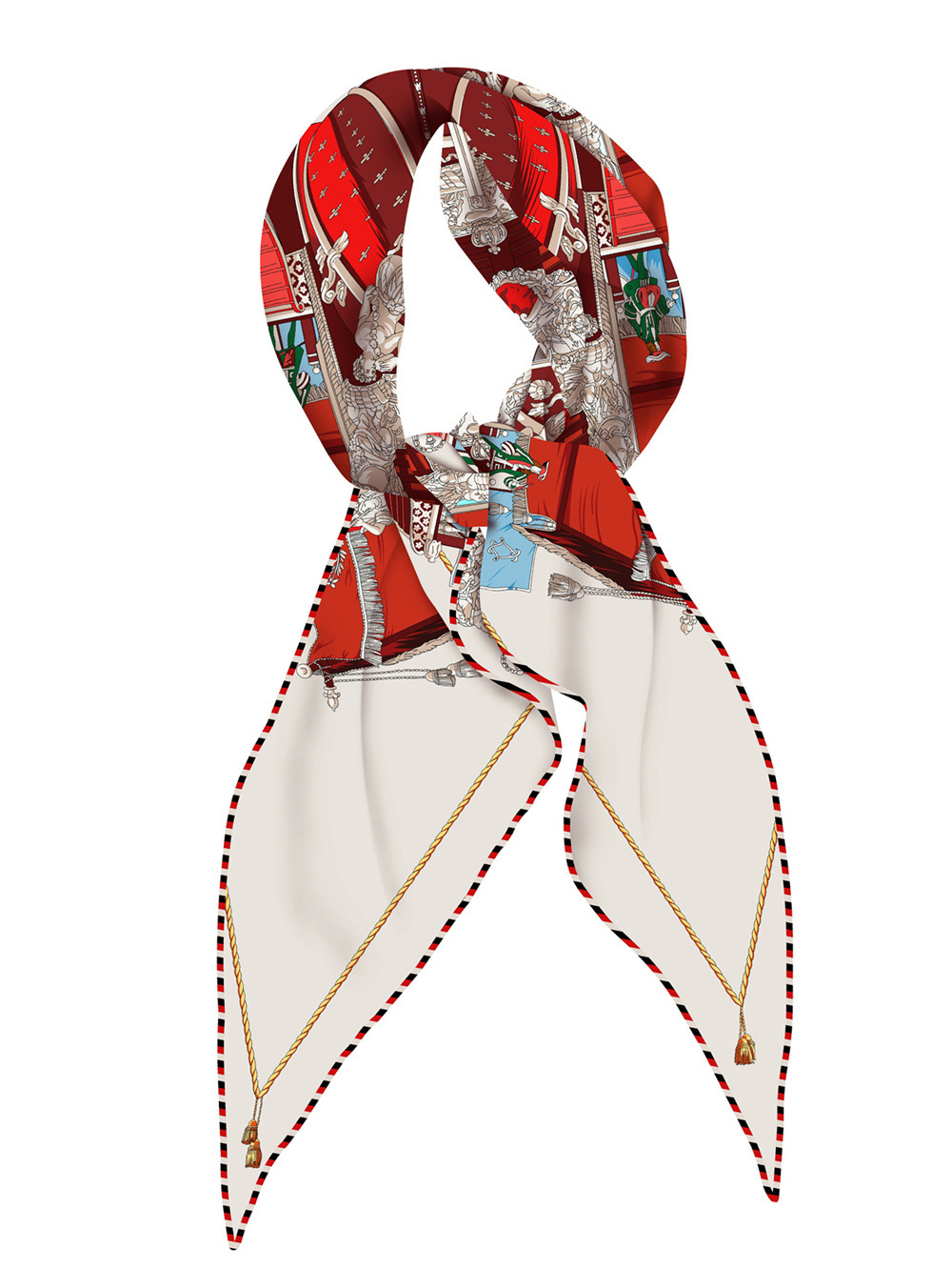 Triangle Twill Scarf Luxury Wo - Luxury Bags Hong Kong reseña y precio