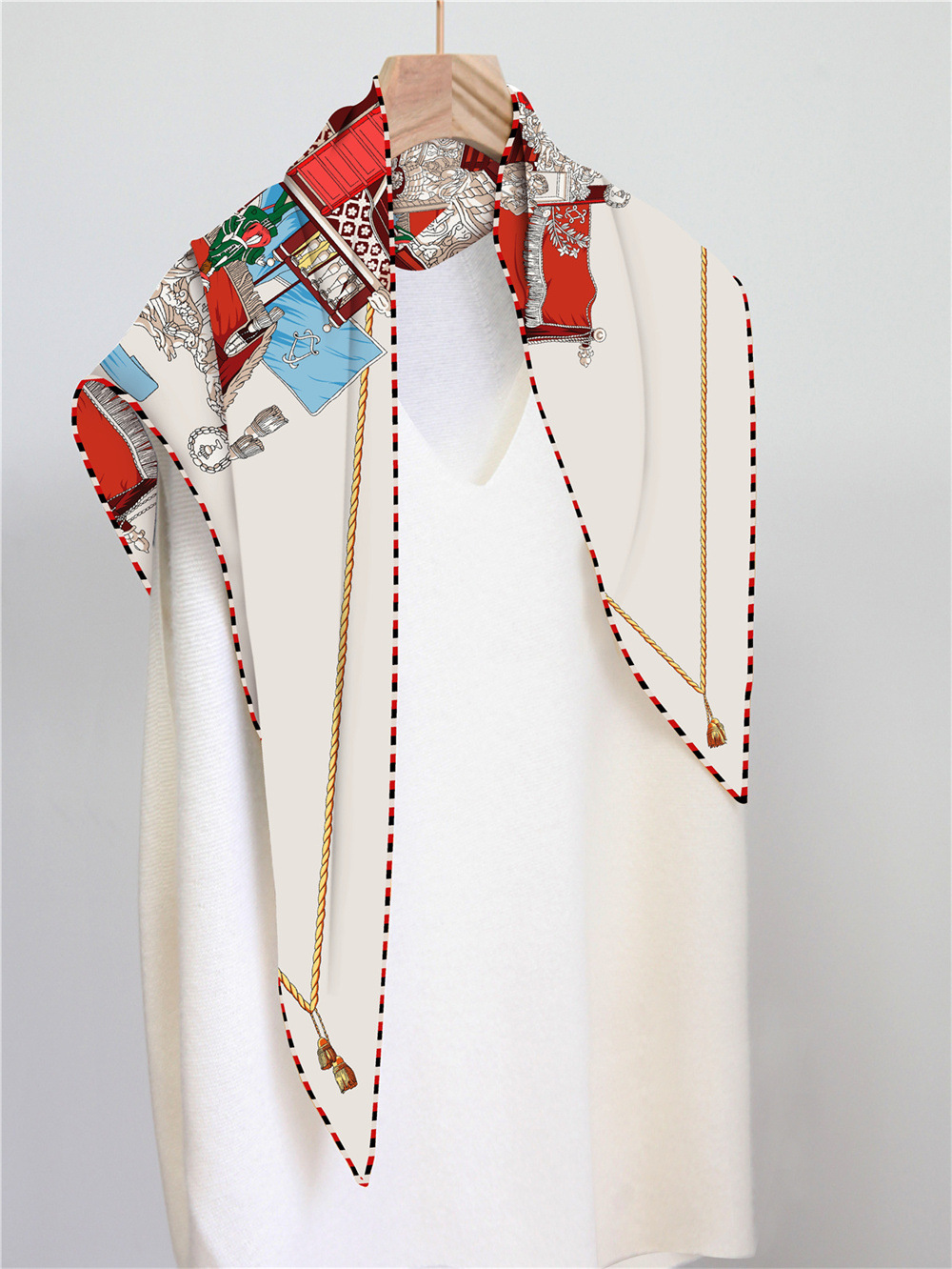 Triangle Twill Scarf Luxury Wo - Luxury Bags Hong Kong reseña y precio